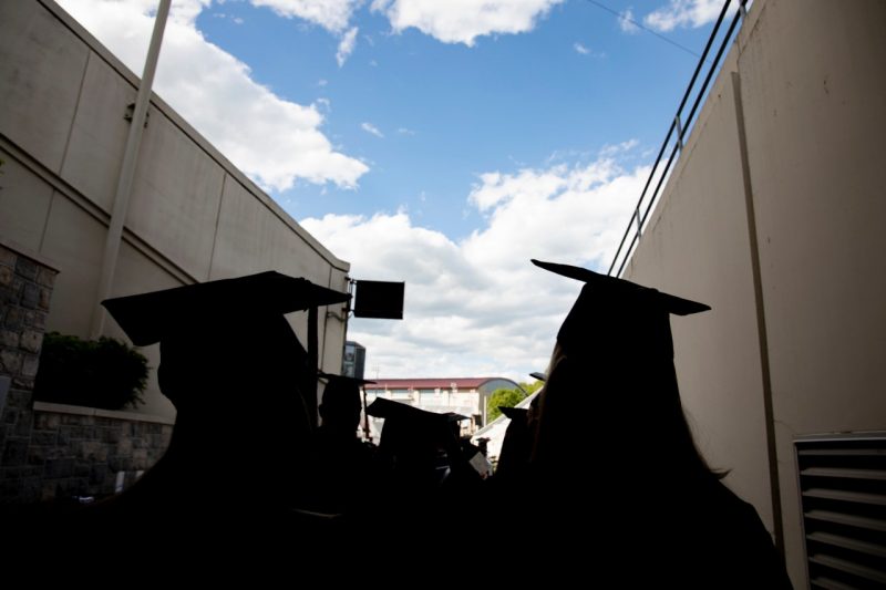 Graduation day - graduates 
